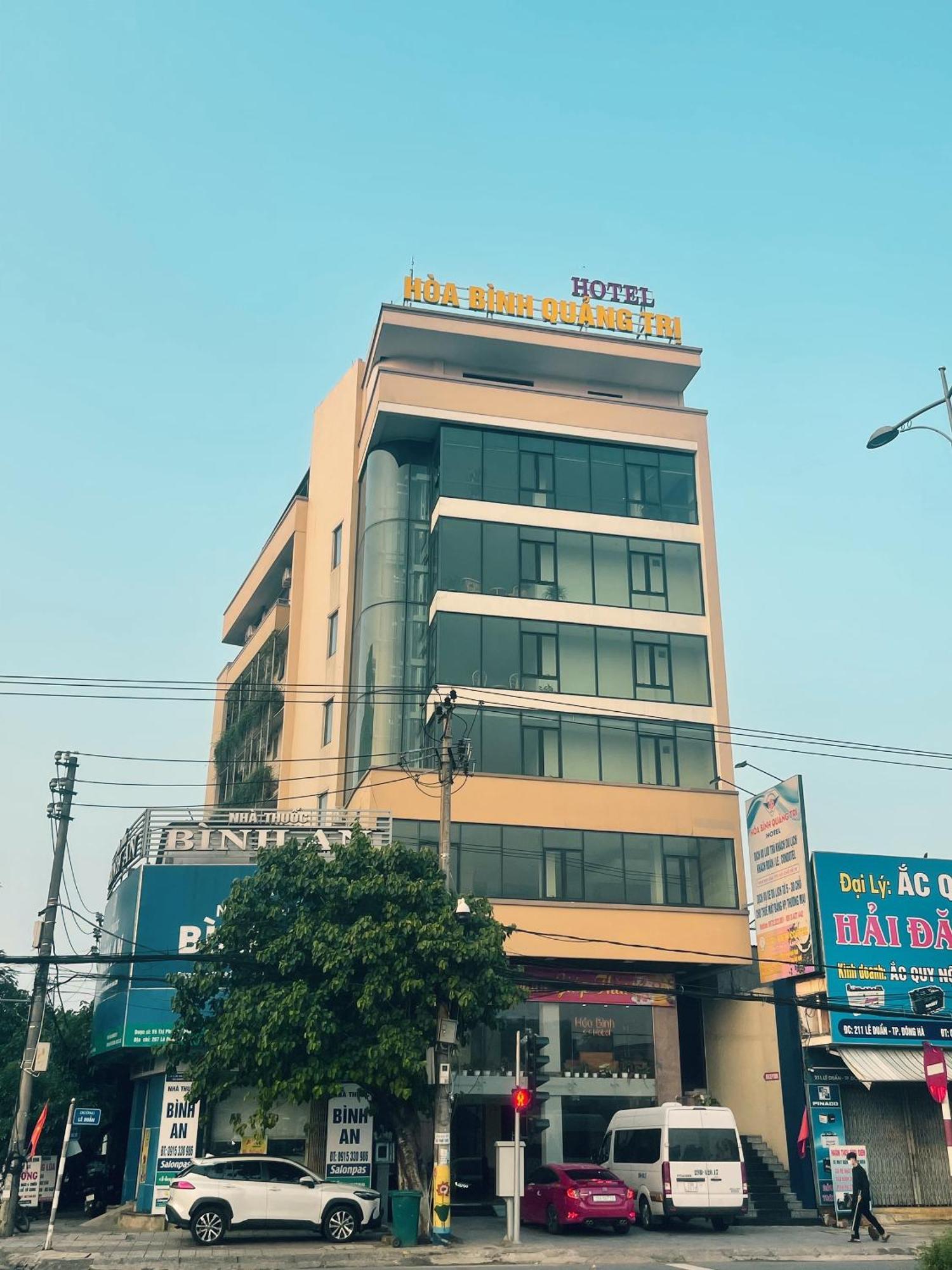 Khach San Hoa Binh Quang Tri Hotel Dong Ha ภายนอก รูปภาพ